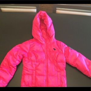 Abercrombie New puffy hoodie jacket